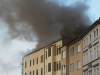 Dachstuhlbrand in einem ehemaligen Quarantäne Haus