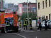 Dachstuhlbrand in einem ehemaligen Quarantäne Haus