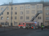 Dachstuhlbrand in einem ehemaligen Quarantäne Haus