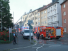 Dachstuhlbrand in einem ehemaligen Quarantäne Haus