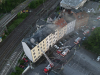 Dachstuhlbrand in einem ehemaligen Quarantäne Haus