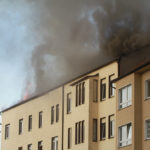 Dachstuhlbrand in einem ehemaligen Quarantäne Haus